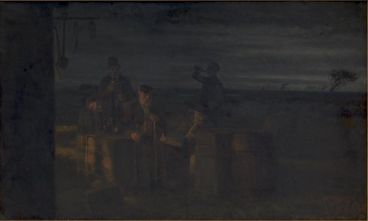 Westjüten vor dem Krämerladen von Hans Smidth