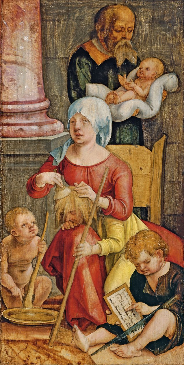 Maria Salome und ihre Familie, 1515 von Hans Suess Kulmbach