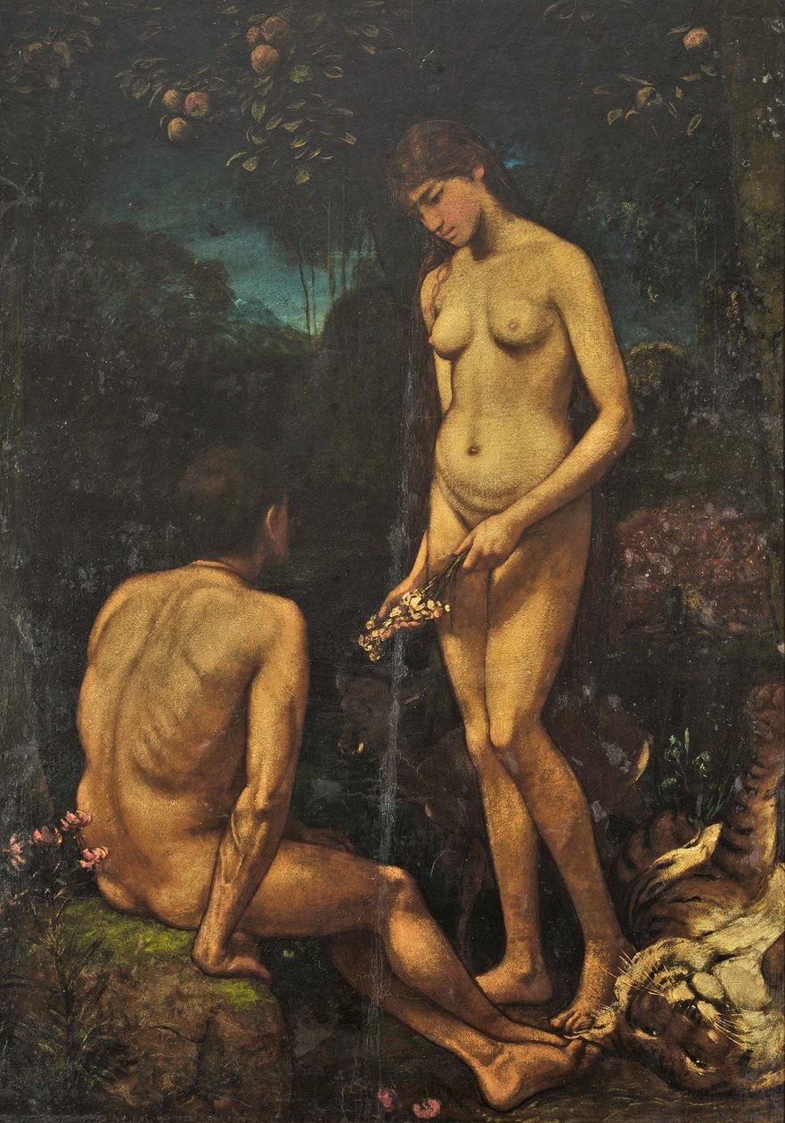 Adam und Eva von Hans Thoma