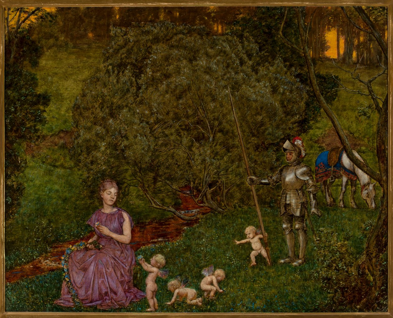 Bajka - Ritter von Hans Thoma