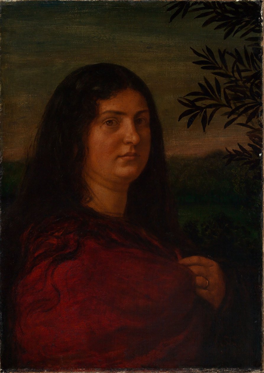 Bildnis Frau Cella Thoma von Hans Thoma