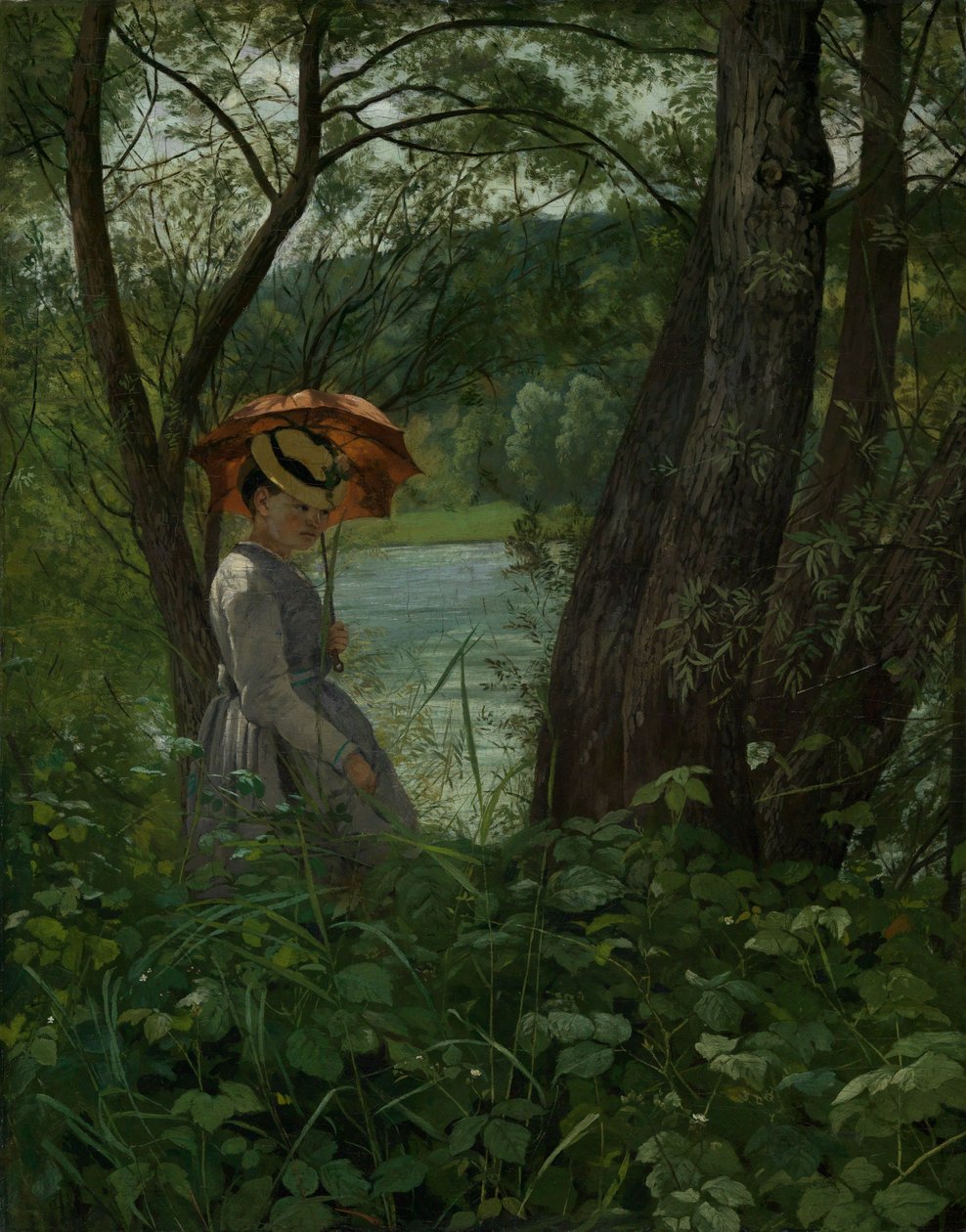 Im Sonnenschein von Hans Thoma