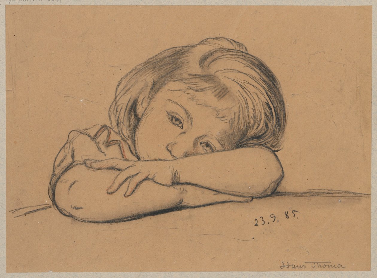 Porträt Elli von Hans Thoma