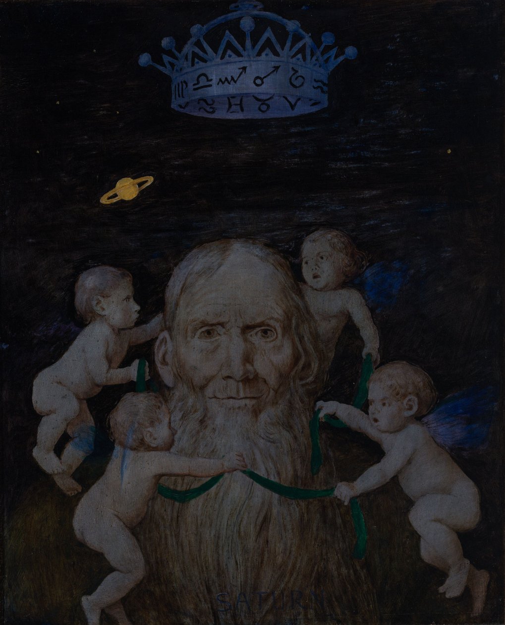 Saturn von Hans Thoma