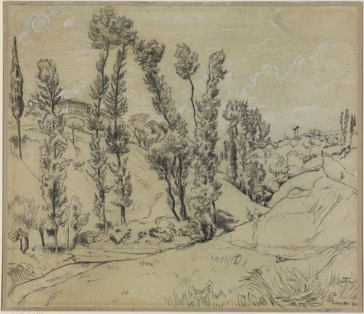 Tal bei Siena von Hans Thoma