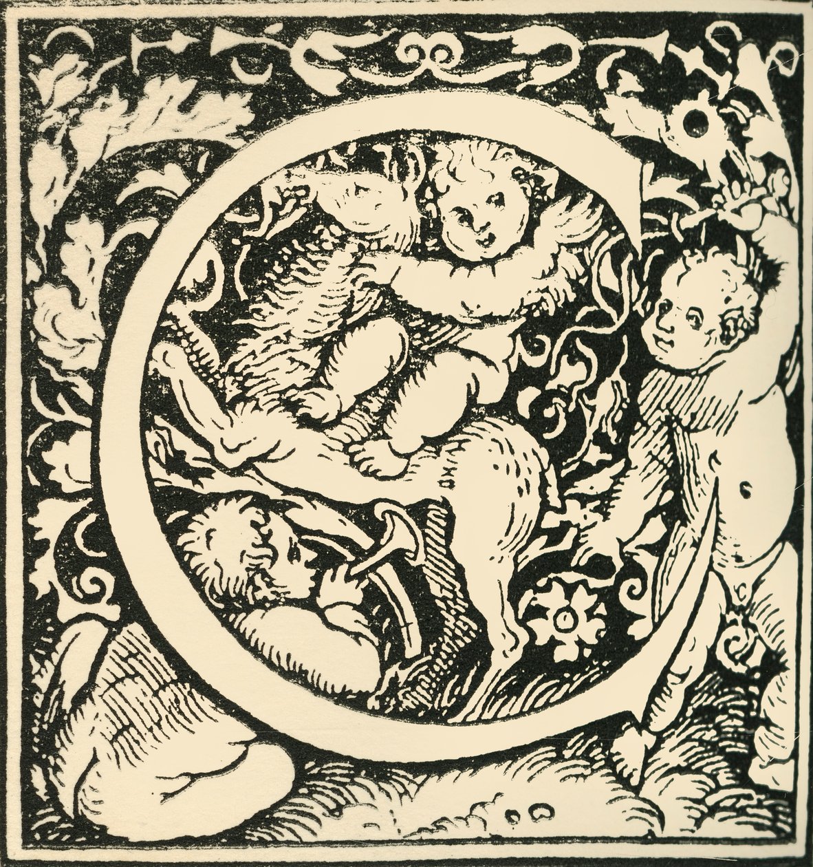 C - Ein Alphabet von Hans Weiditz, um 1520-1521, 1908 von Hans Weiditz