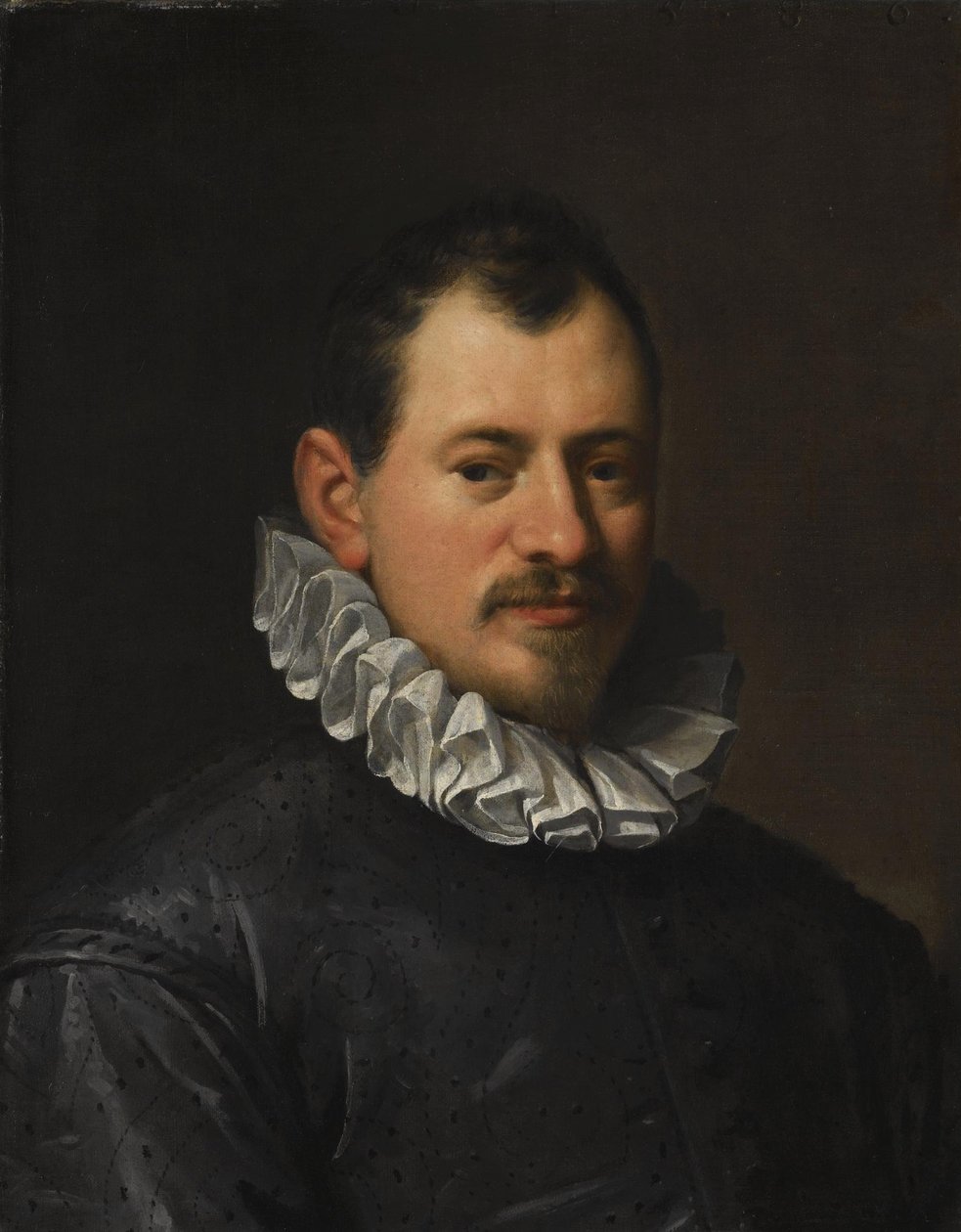 Porträt des Goldschmieds Jacopo Bilivert (1550-1603) von Hans von Aachen