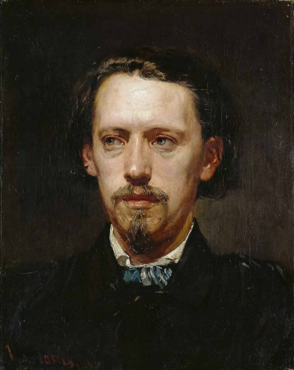 Porträt von Heinrich Anton Heger 1832-1888, 1861 von Hans von Marées