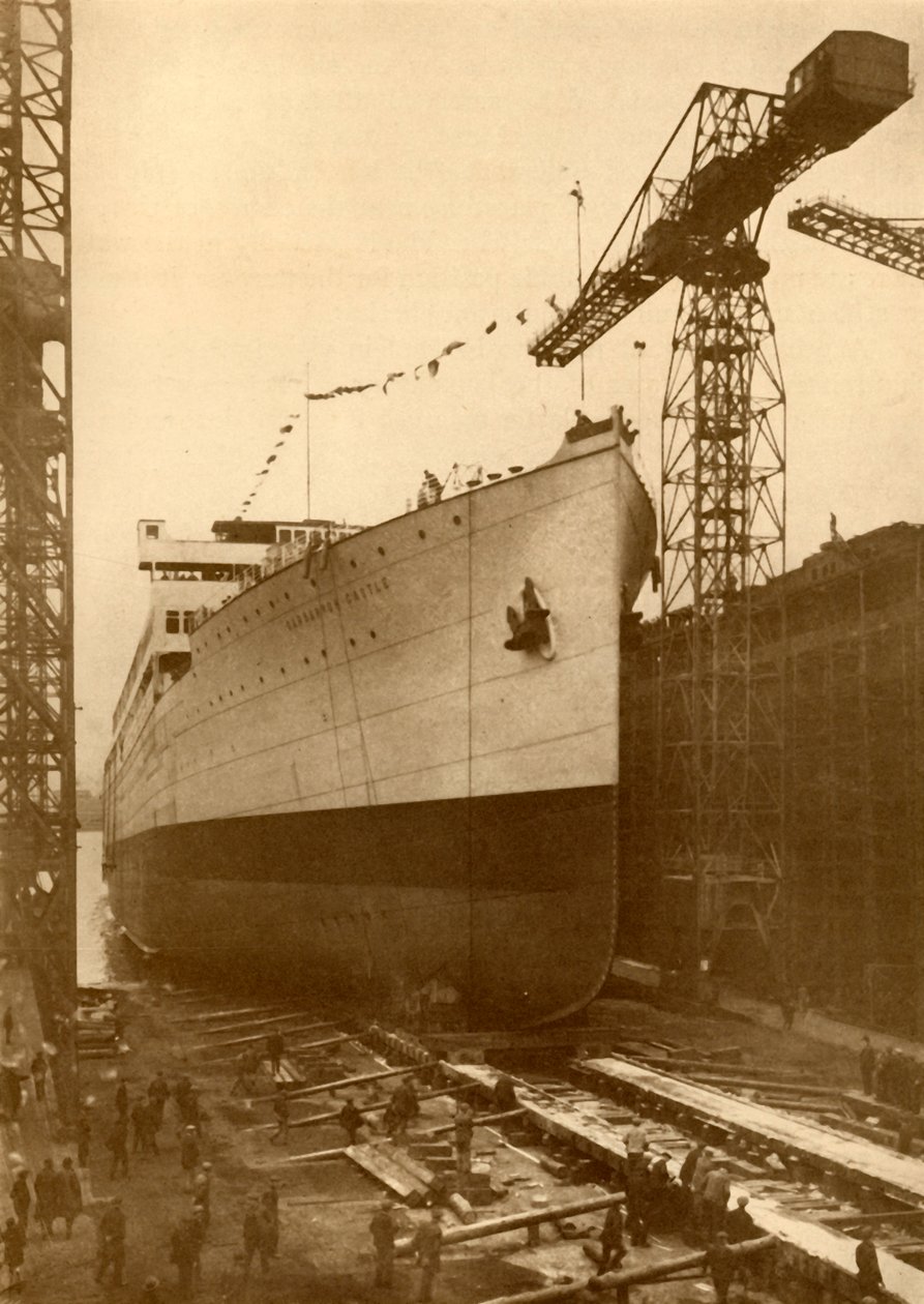 Motorschiff Carnarvon Castle, ca. 1930 von Harland and Wolff Ltd