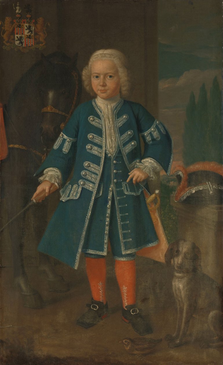 Porträt von Diederik van Hemert von Harmanus Serin