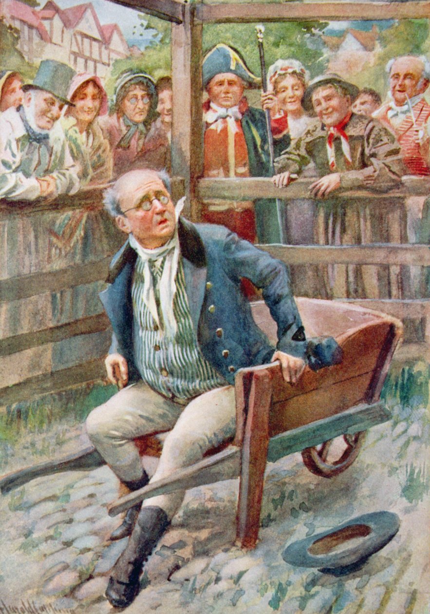 Mr. Pickwick im Pfund, Illustration für 
