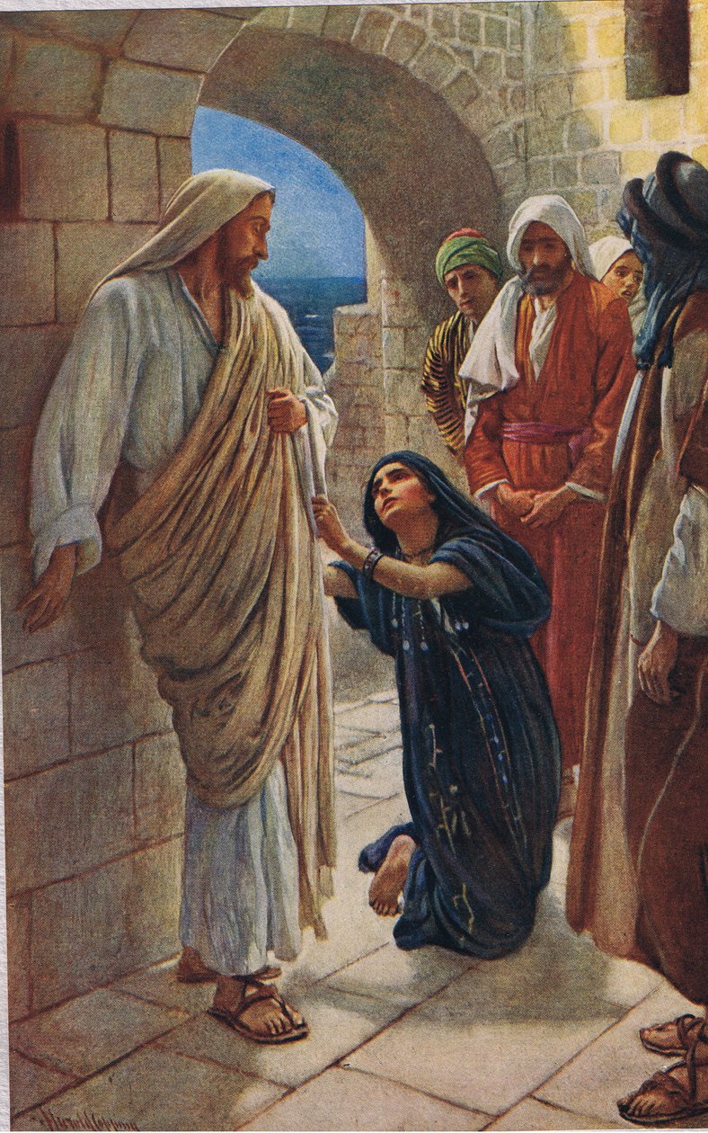 Die Frau von Kanaan, Illustration aus 