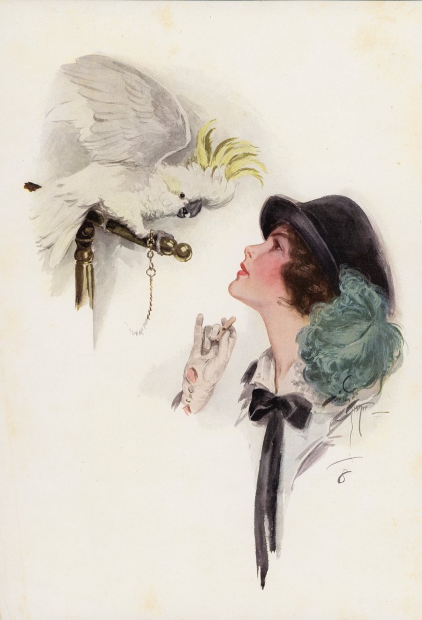 Ein Osterhut von Harrison Fisher