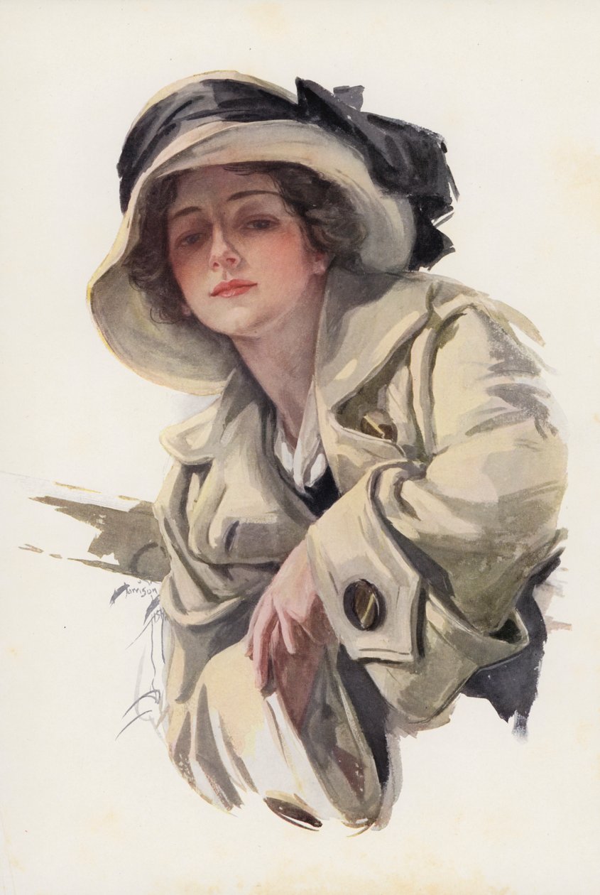 Ballade des Willkommens von Harrison Fisher