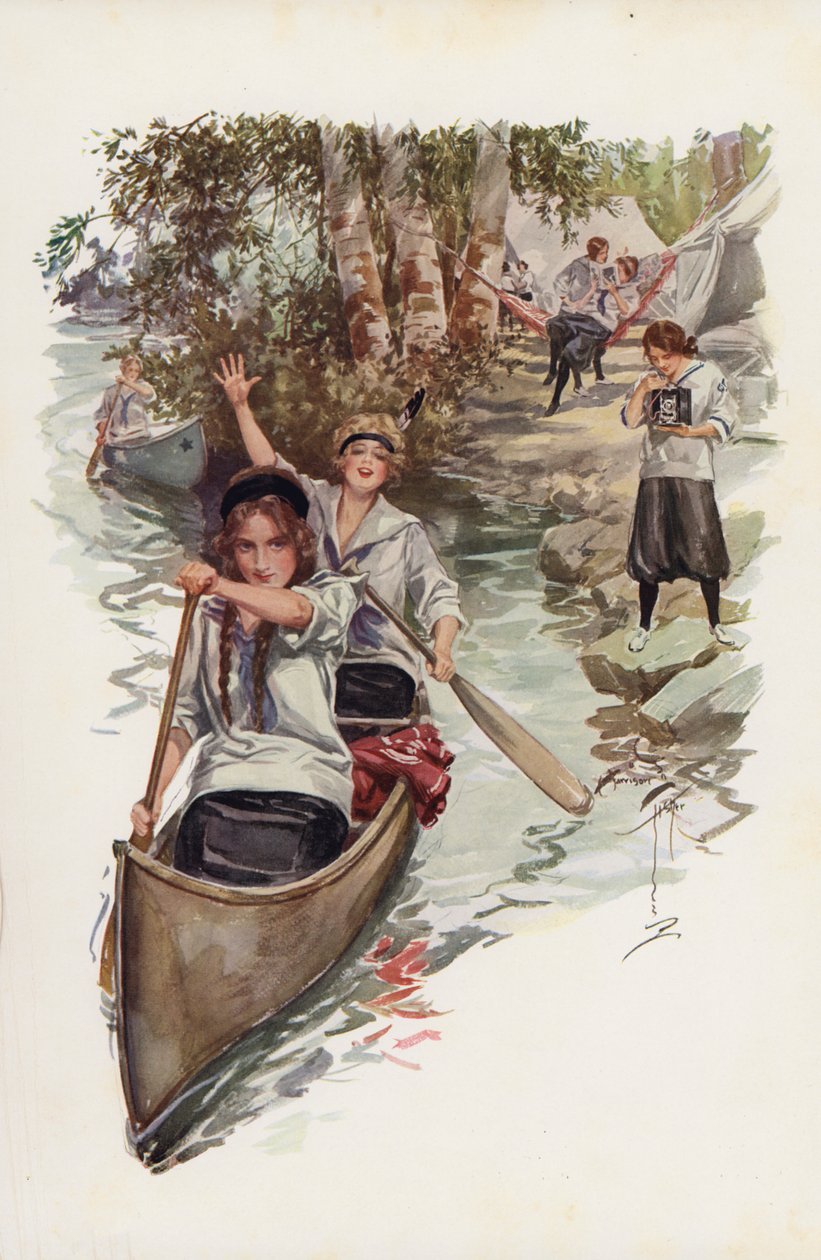 Damals und Heute von Harrison Fisher