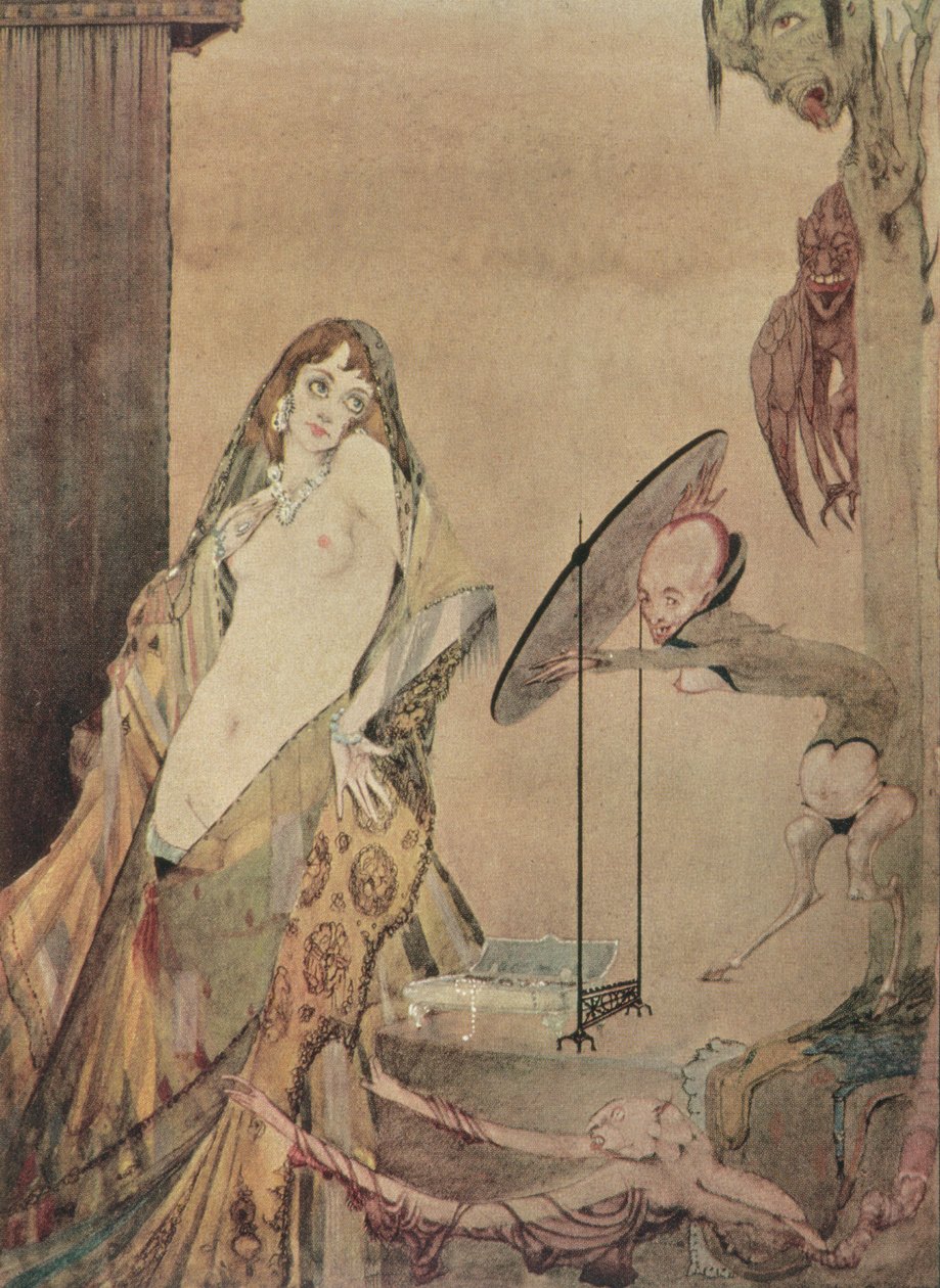"So gekleidet scheine ich ein anderes Wesen zu sein", Illustration aus 