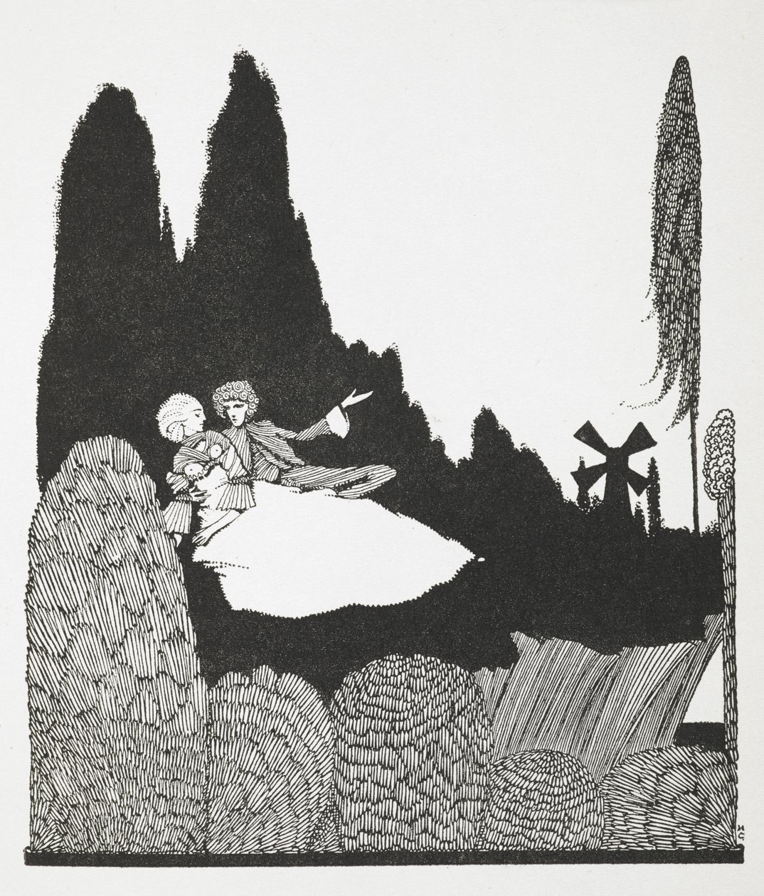 Illustration für die Geschichte 
