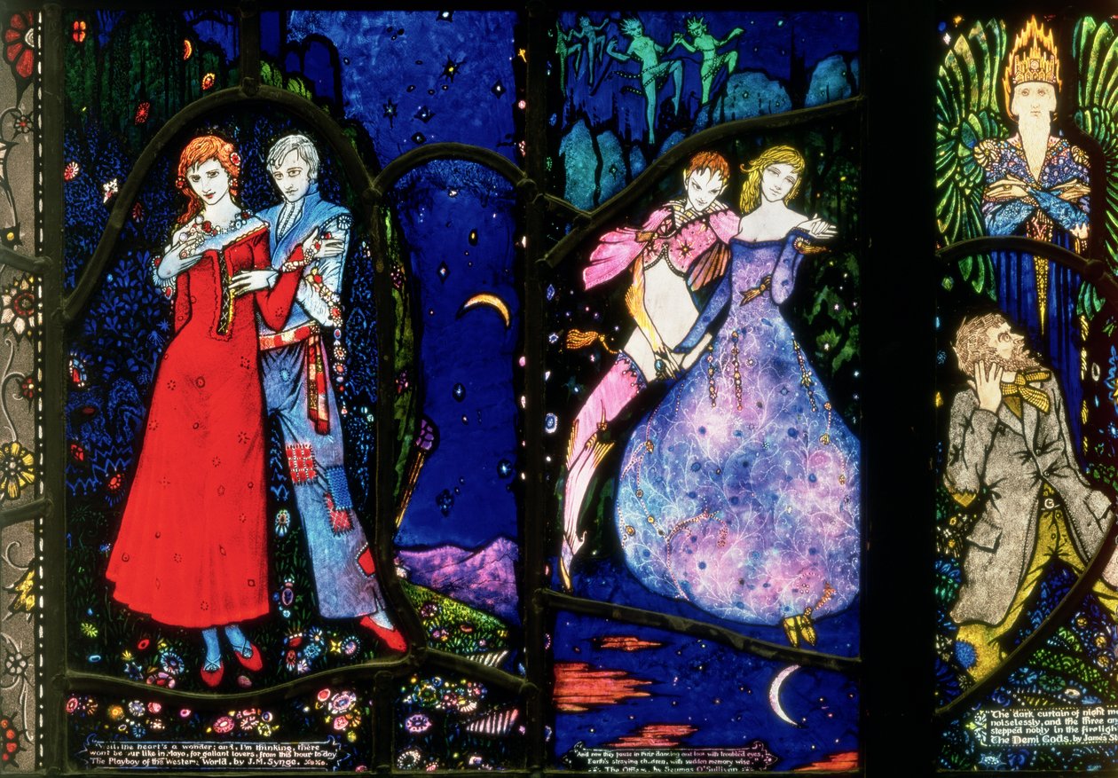 Das Genfer Fenster, das The Playboy of the Western World von J.M. Synge, The Dreamers von Seamus O