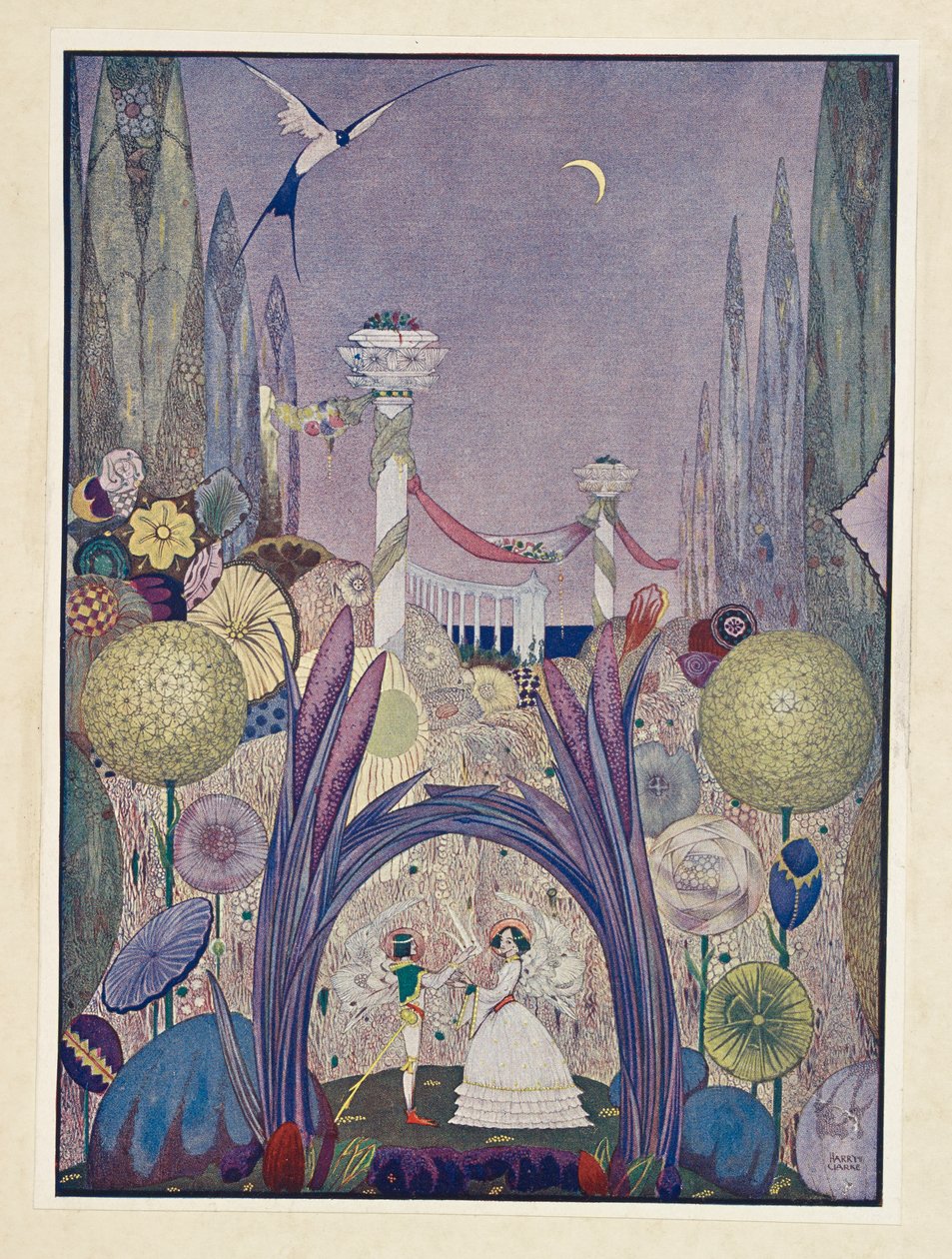 Däumelinchen
Sie sollte die Königin aller Blumen sein. von Harry Clarke
