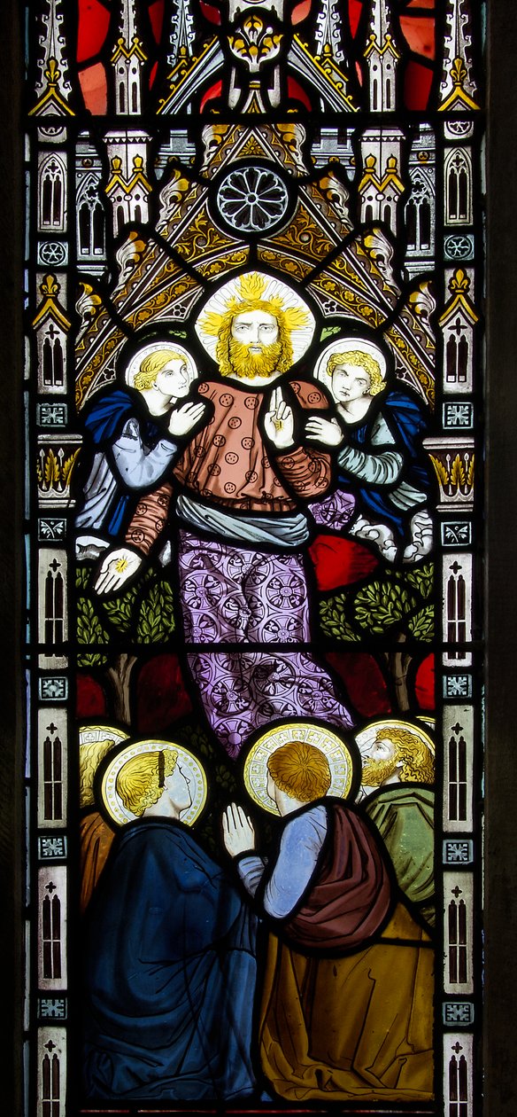 Derwen, St Mary, James Powell & Sons, Harry Wooldridge, Die Verkündigung von Harry Ellis Wooldridge
