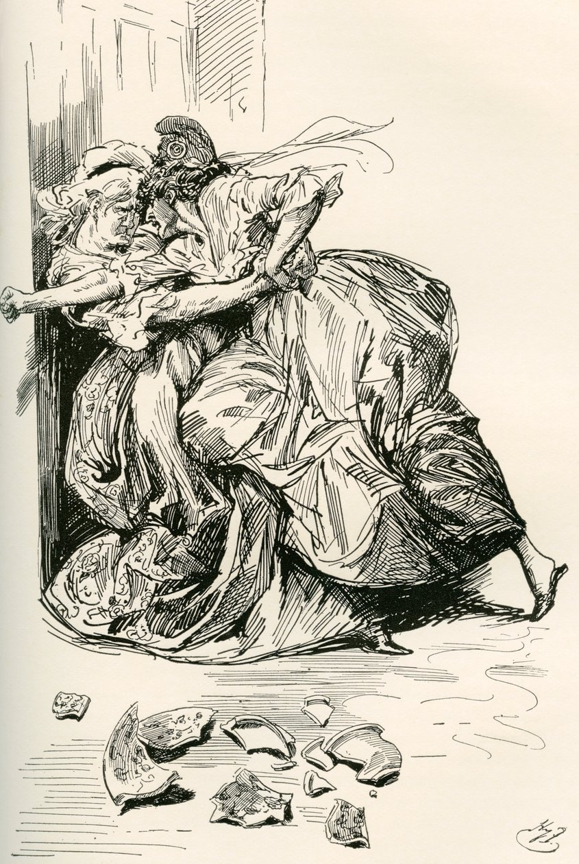 Illustration für Charles Dickens