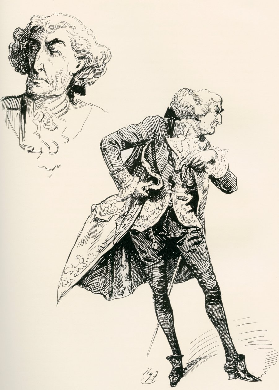 Illustration für Charles Dickens