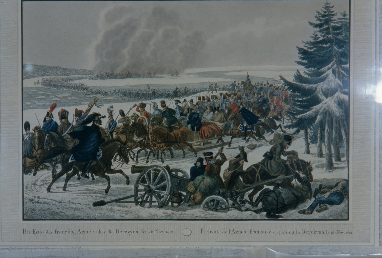 Der Rückzug der französischen Armee aus Moskau 1812 von August Heinrich Mansfeld