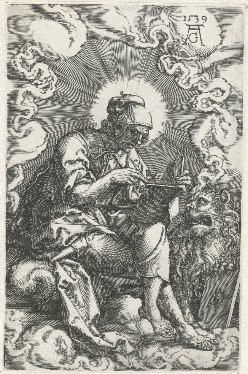 Markus Vier Evangelisten (Serientitel) von Heinrich Aldegrever