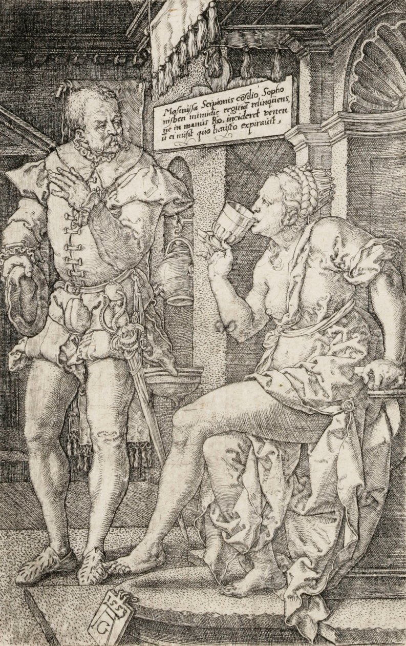 Sophonisbe von Heinrich Aldegrever
