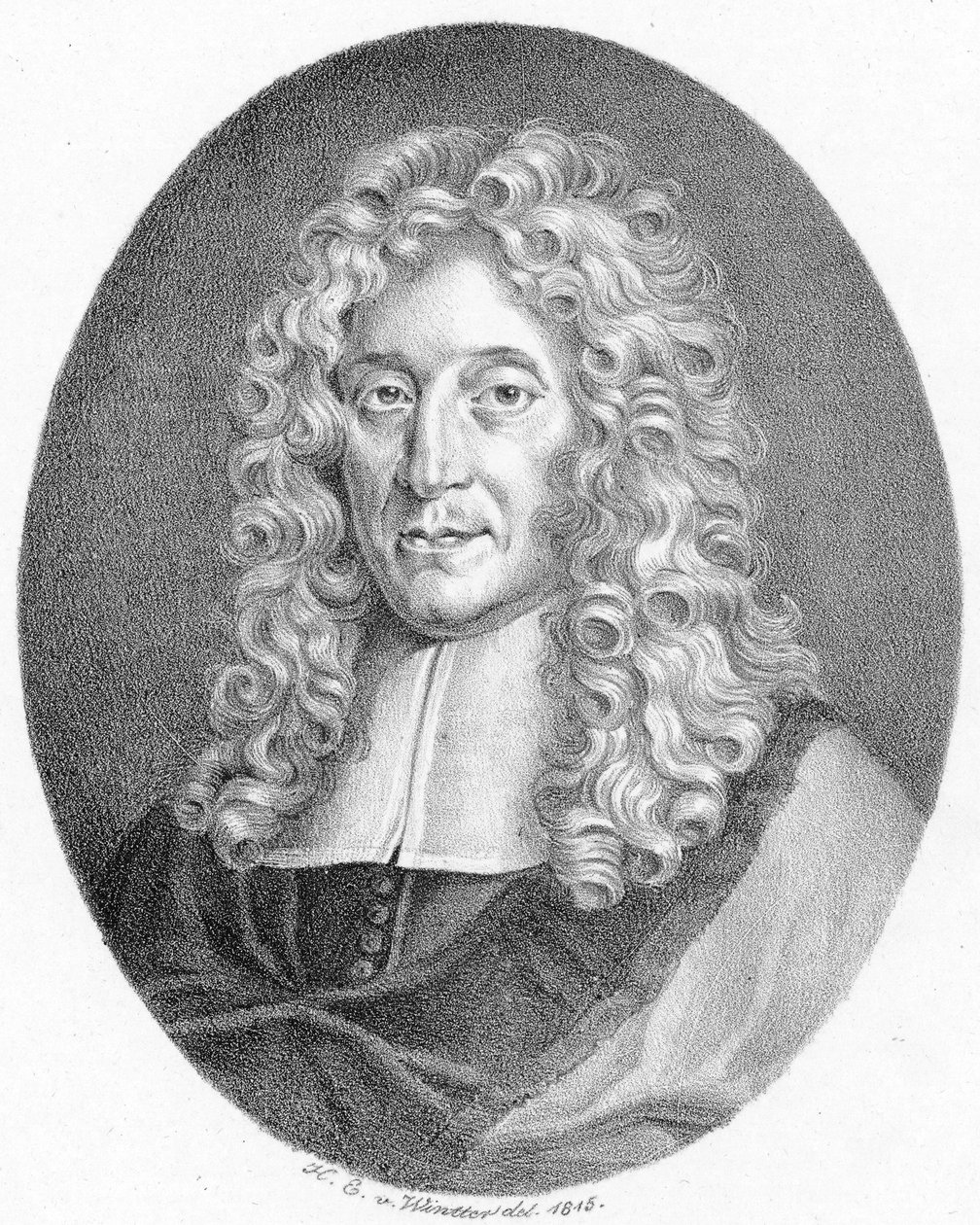 Dargestellte Person: Johann Kaspar Kerll von Heinrich Eduard Winter