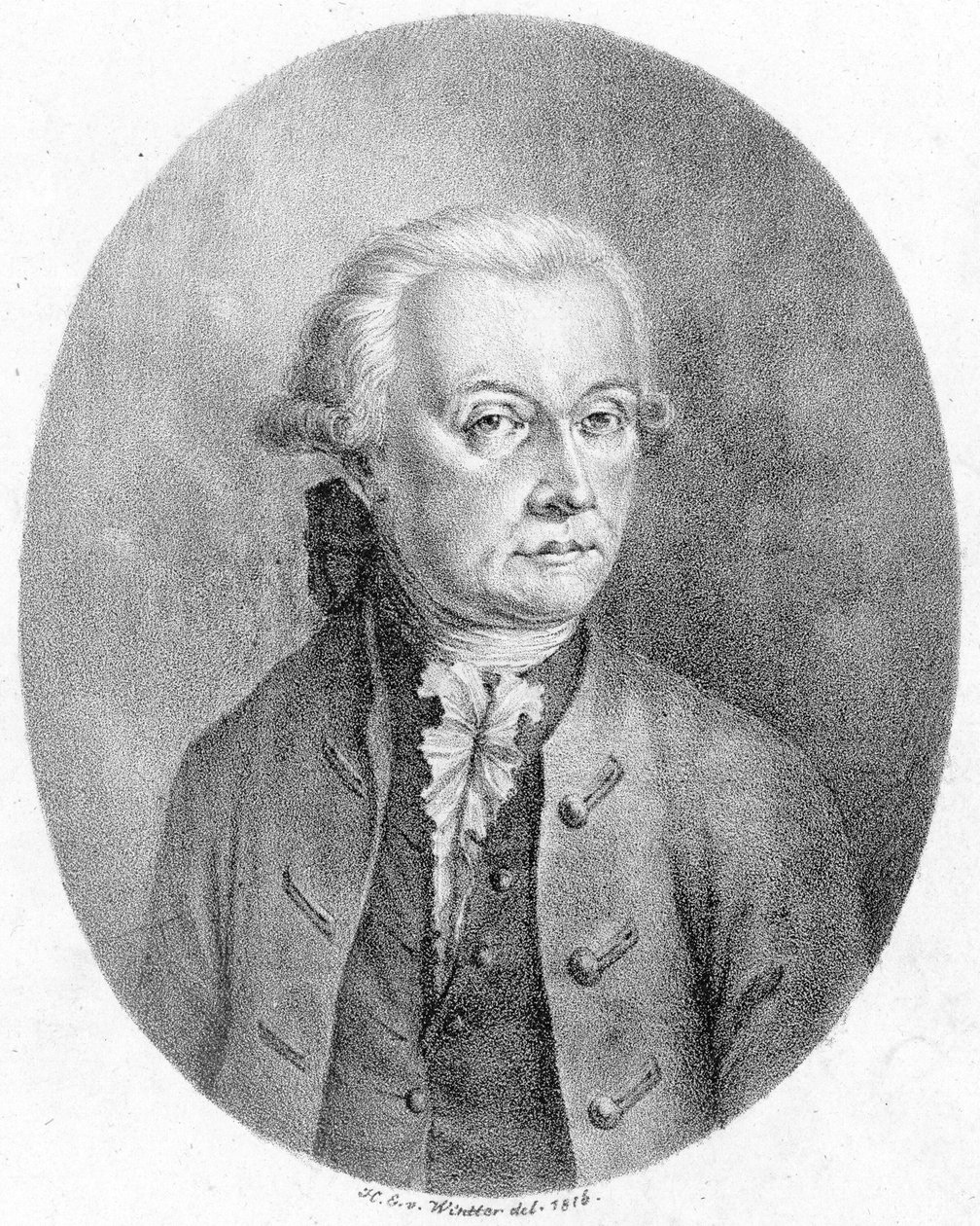 Dargestellte Person: Leopold Mozart von Heinrich Eduard Winter