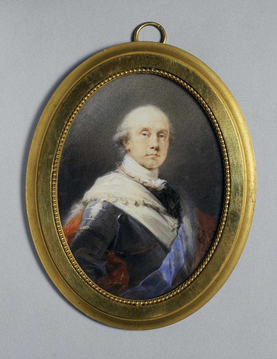 Porträt von Prinz Karl Heinrich von Nassau-Siegen 1743-1808, 1790 von Heinrich Friedrich Füger