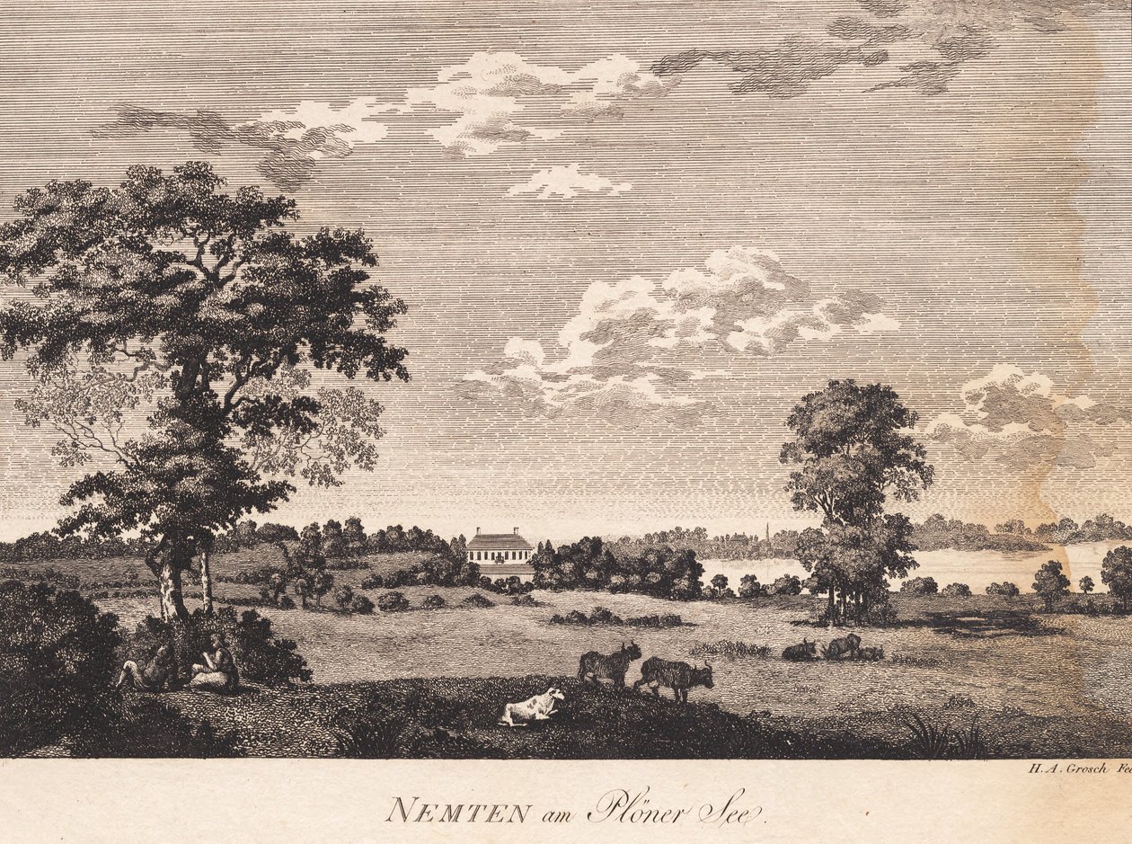Nemten am Plöner See von Heinrich Grosch