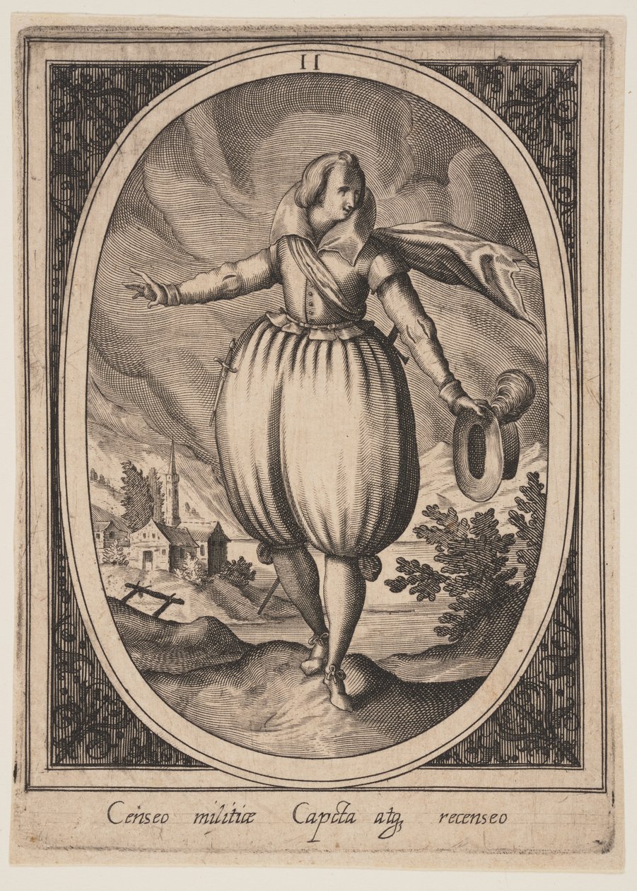 Tafel 11 aus Militärfiguren von Heinrich Ulrich