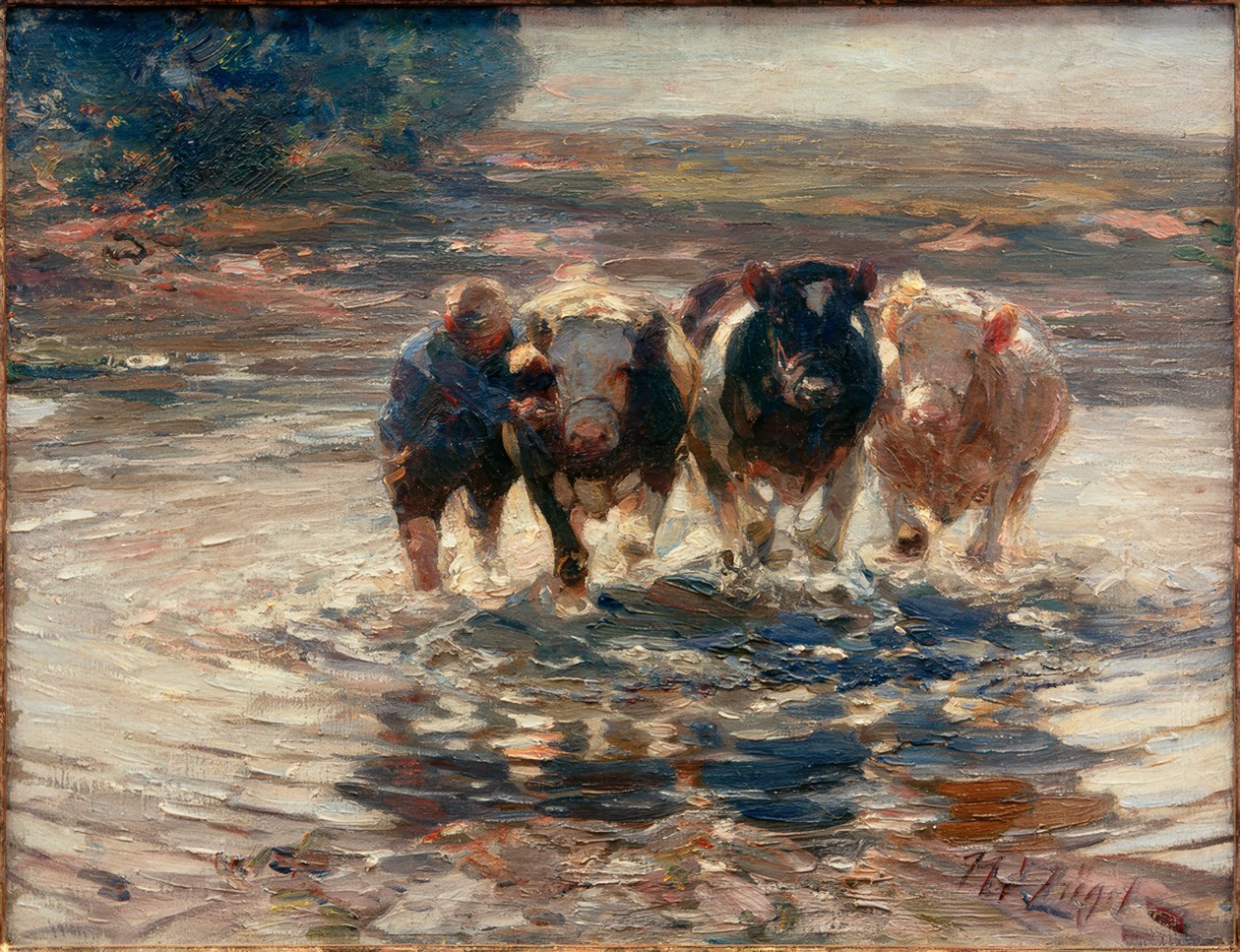 Durch die Furt von Heinrich von Zügel