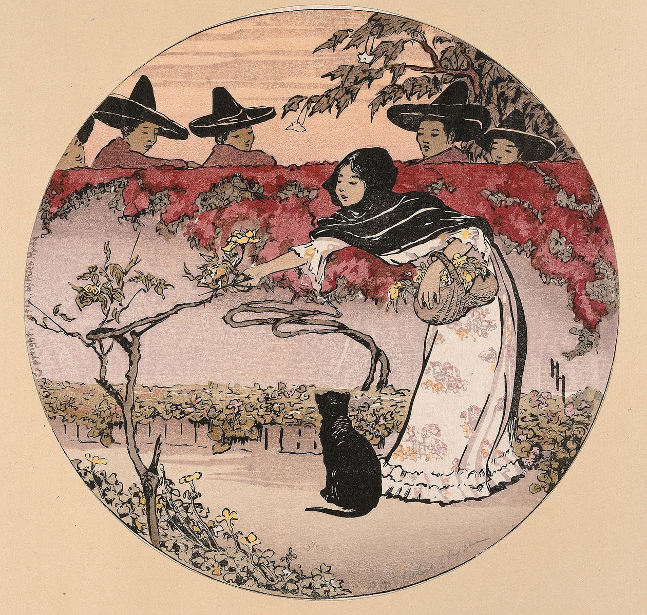 Eine Mexikanische Kokette von Helen Hyde