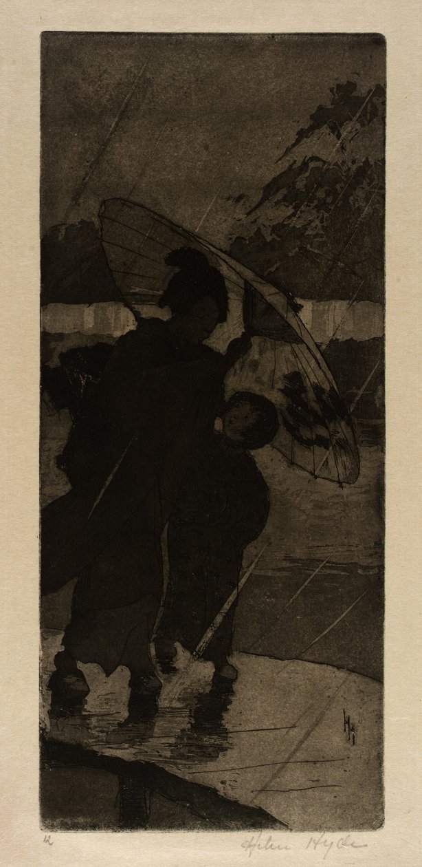 Eine regnerische Nacht von Helen Hyde