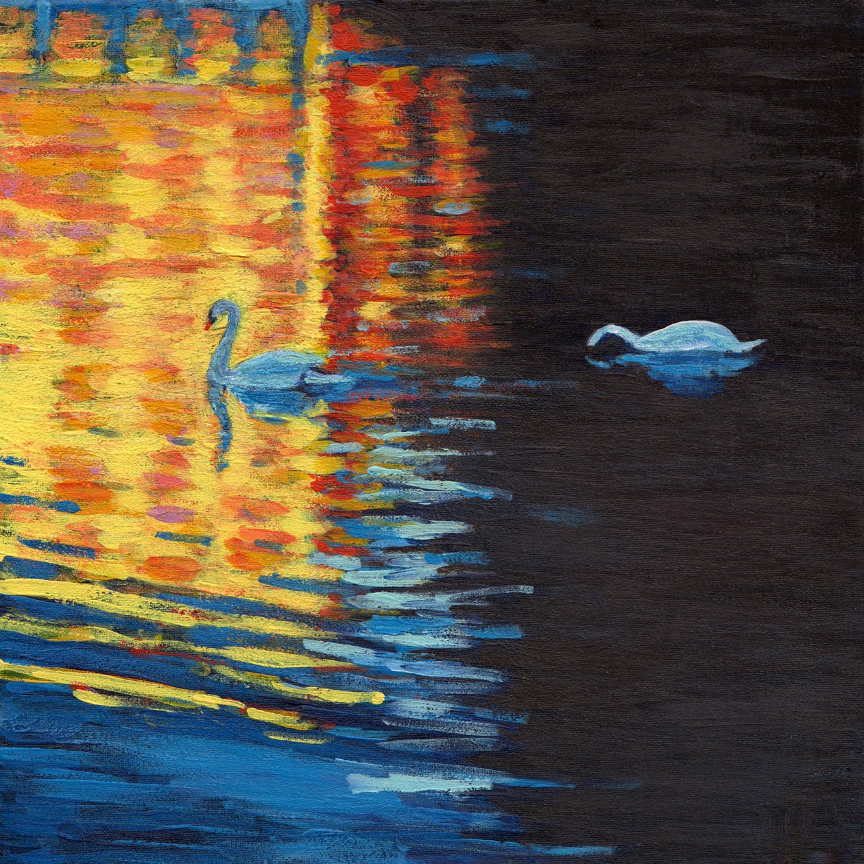 Geschmolzenes Gold von Helen White