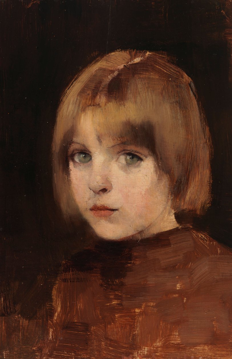 Kopf eines Mädchens von Helene Schjerfbeck