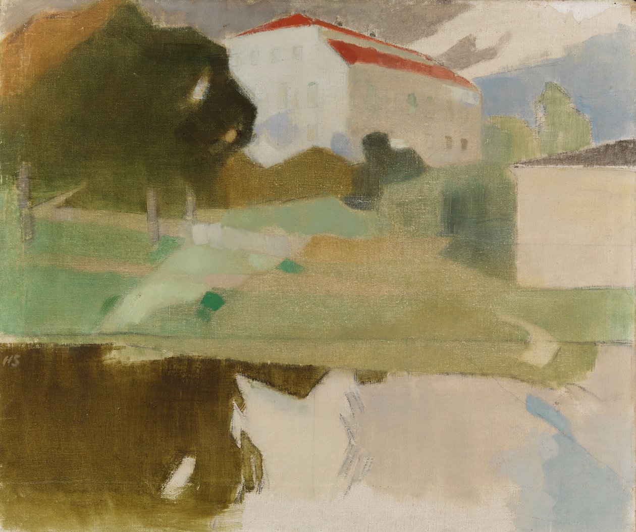 Sjundby Herrenhaus von Helene Schjerfbeck