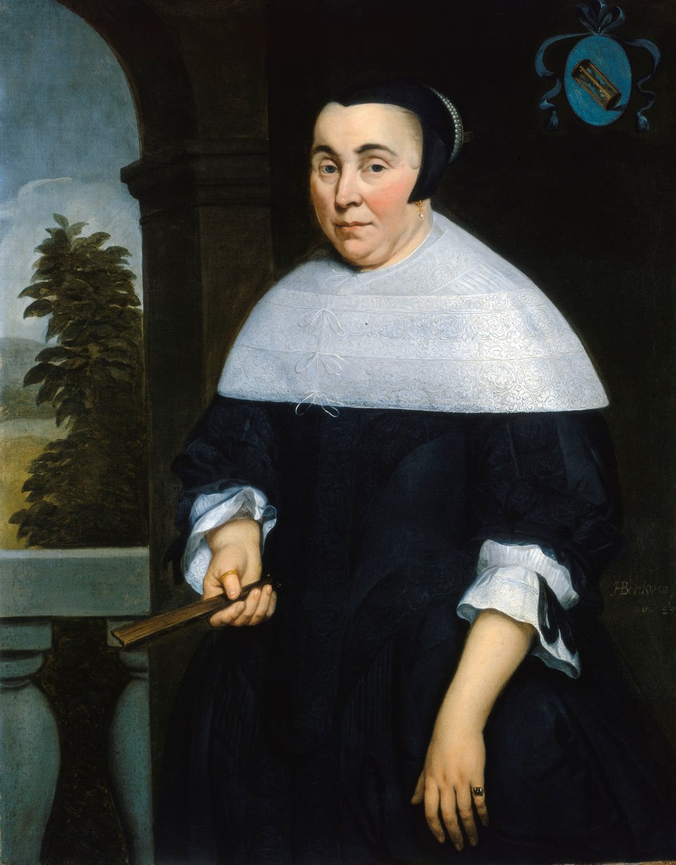 Porträt von Anna van Gelder, ca. 1664 von Hendrick Berckman