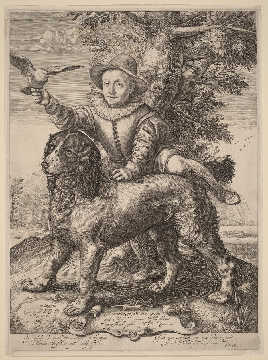 Frederik de Vries von Hendrick Goltzius