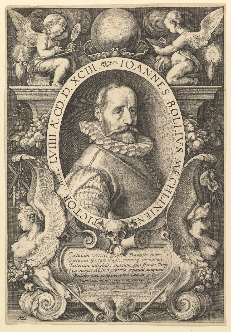 Hans Bol von Hendrick Goltzius