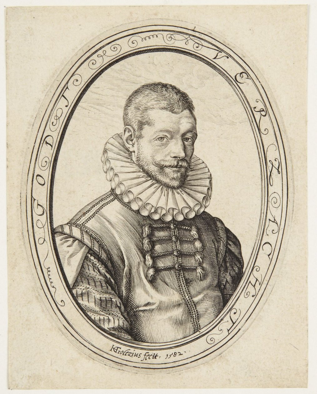 Hans Felbier von Hendrick Goltzius