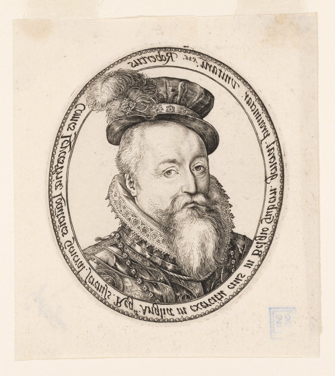 Robert Dudley, Earl of Leicester von Hendrick Goltzius