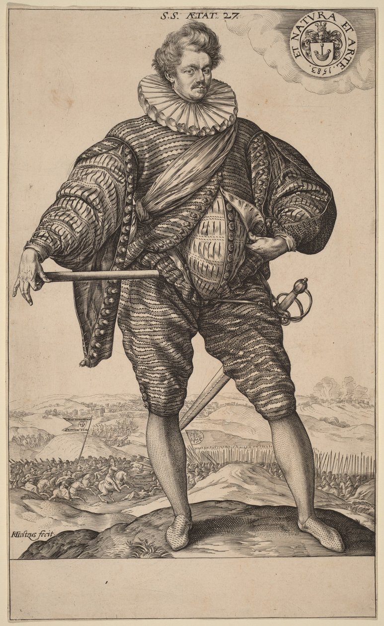 Stanislaw Sobocki (?) von Hendrick Goltzius