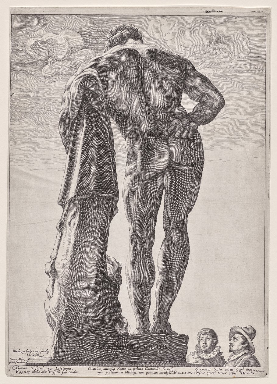 Der Farnesische Herkules von Hendrick Goltzius