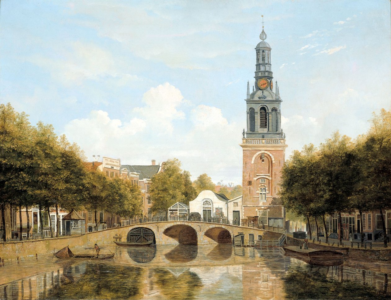 Die Torensluis und der Jan Roodenpoortstoren in Amsterdam von Hendrik Gerrit ten Cate