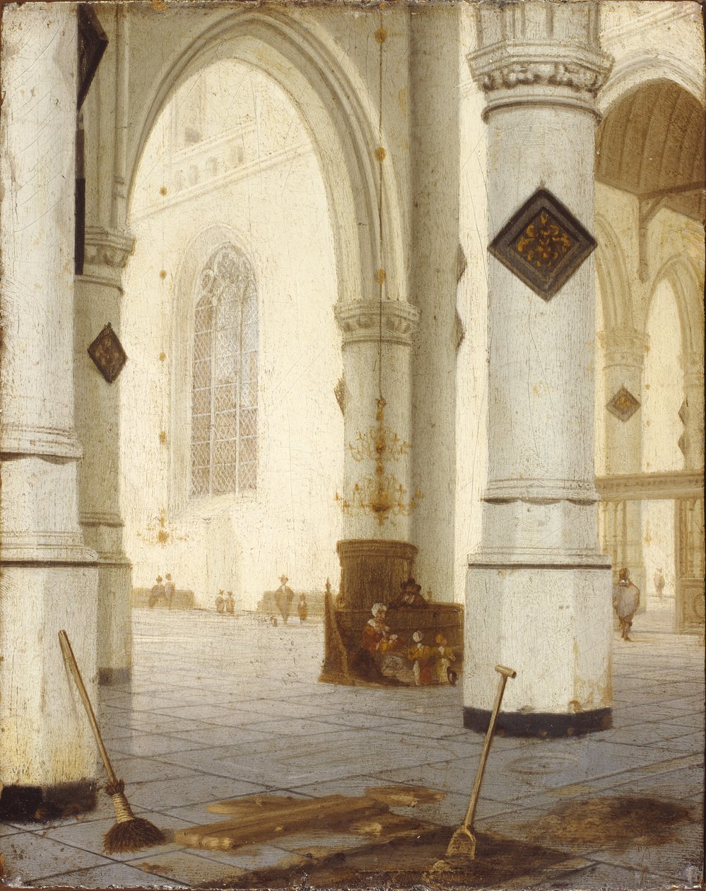 Kircheninneres von Hendrik Cornelisz. van Vliet