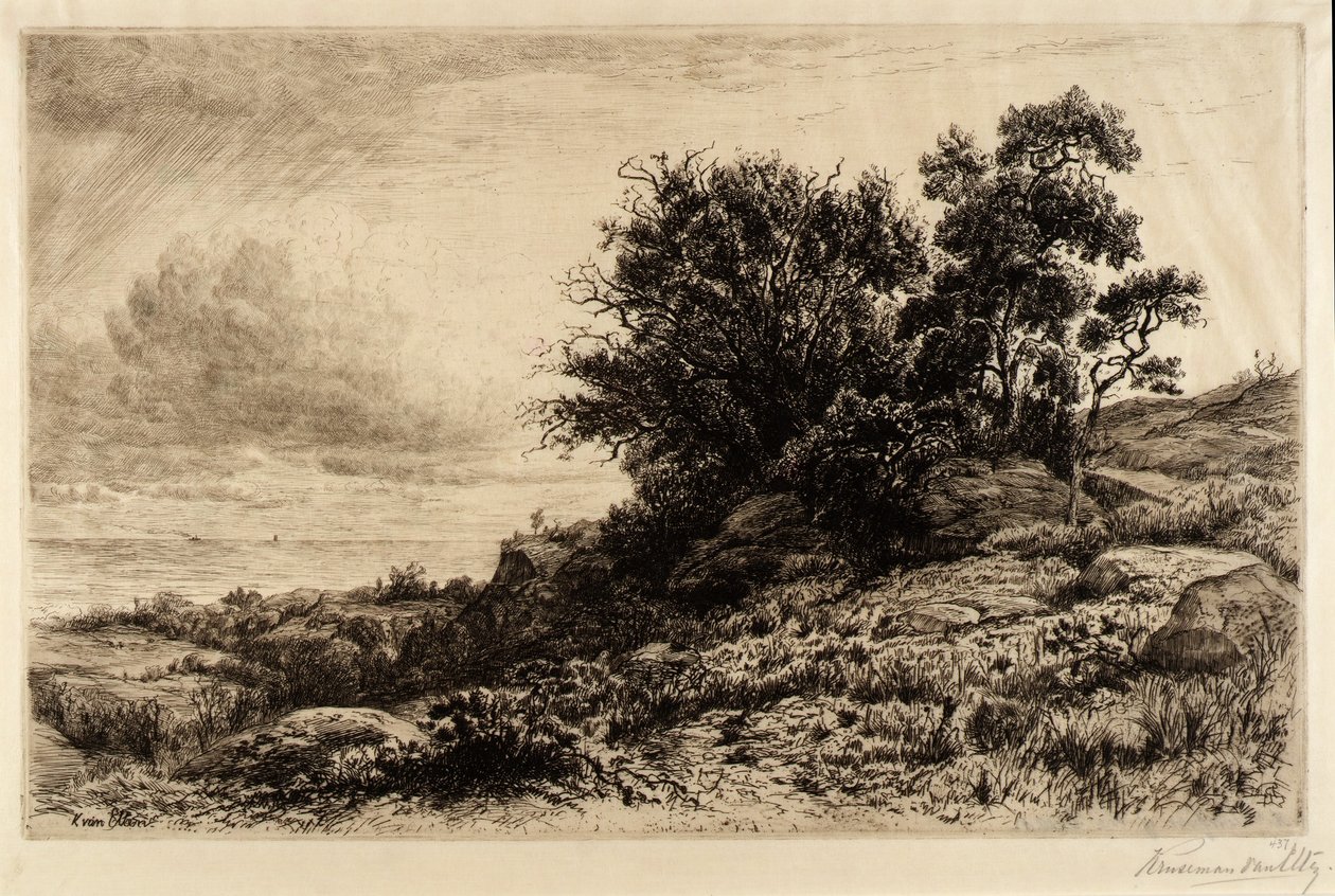 Ein Blick auf den Ozean von Hendrik Dirk Kruseman van Elten